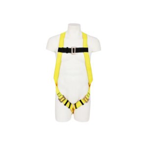 CBH-1 Vaultex, Full Body Harness with Double Lanyard & Stitchesed Chest Strap