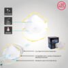 HIT Vaultex, FFP2 Respirator, Part No: 823