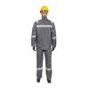 MPG-3 Vaultex, European Style 100% Twill Pant Shirt with Reflective, 190 gsm, Grey Color