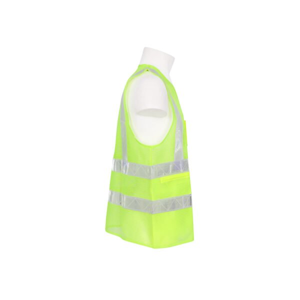 PSM-2 Zalat, 100% Polyester Safety Fabric Vest, Yellow Color