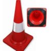 traffic-safety-cone-911 Traffic Cone, 1 Mtr Height, 5 Kg Weight
