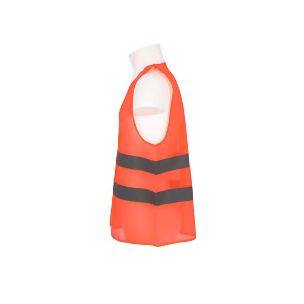 PHL-3 Zalat, 100% Polyester Safety Fabric Vest, Orange Color
